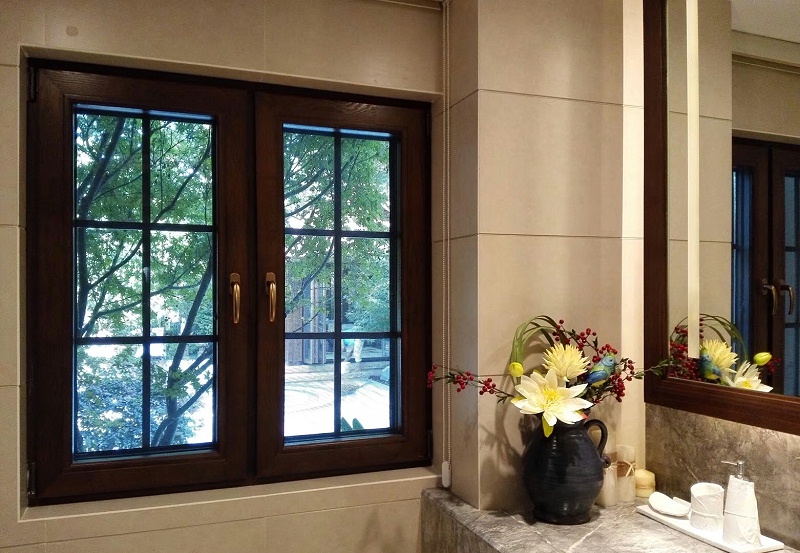 隔音鋁包木門窗實拍