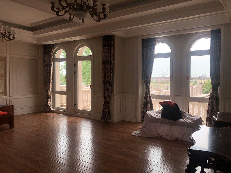 鋁包木門窗實拍