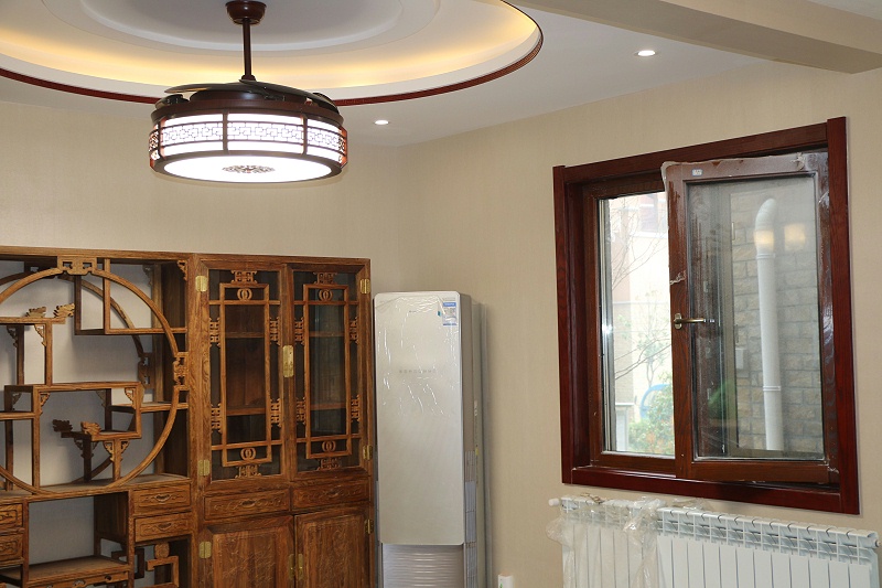 鋁包木門窗細節展示