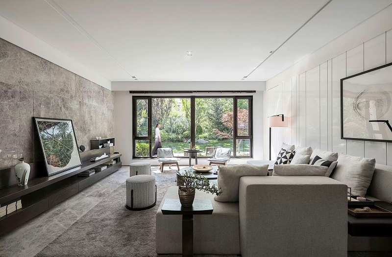 鋁包木門窗實拍