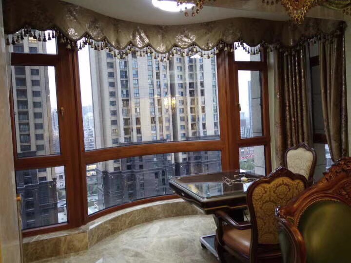 南京鋁包木門窗展示