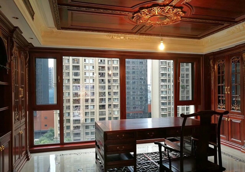 鋁包木門窗產(chǎn)品實(shí)拍