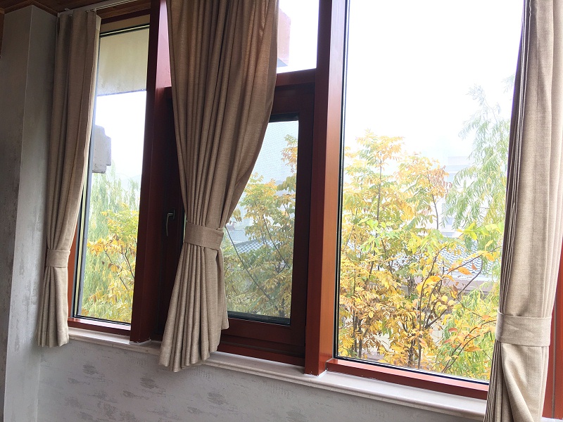 隔音鋁包木門窗實拍