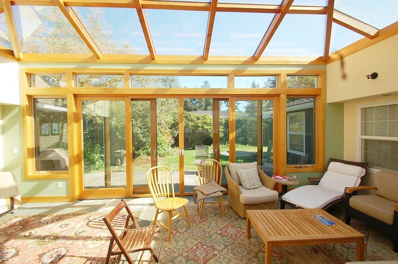 鋁包木陽(yáng)光房場(chǎng)景實(shí)拍