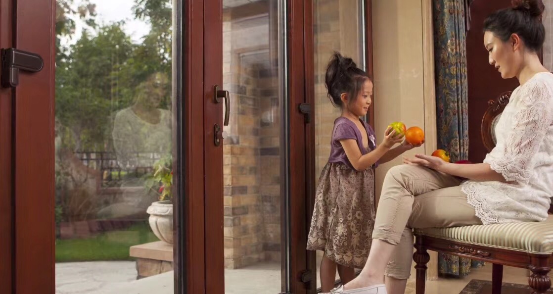 高檔的鋁包木門窗