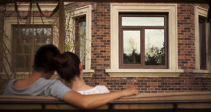 隔音鋁包木門窗外景實拍