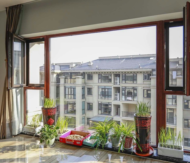 鋁包木門窗產品展示