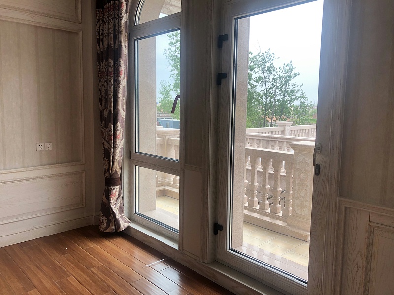 節能鋁包木門窗實拍