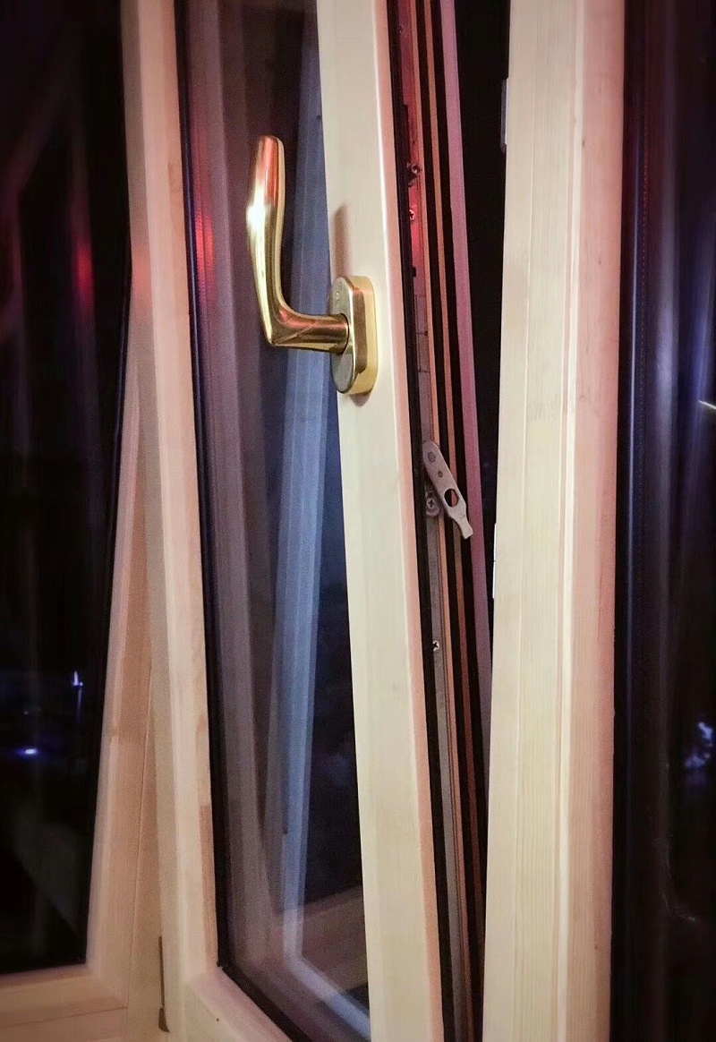 定制鋁包木門窗實拍